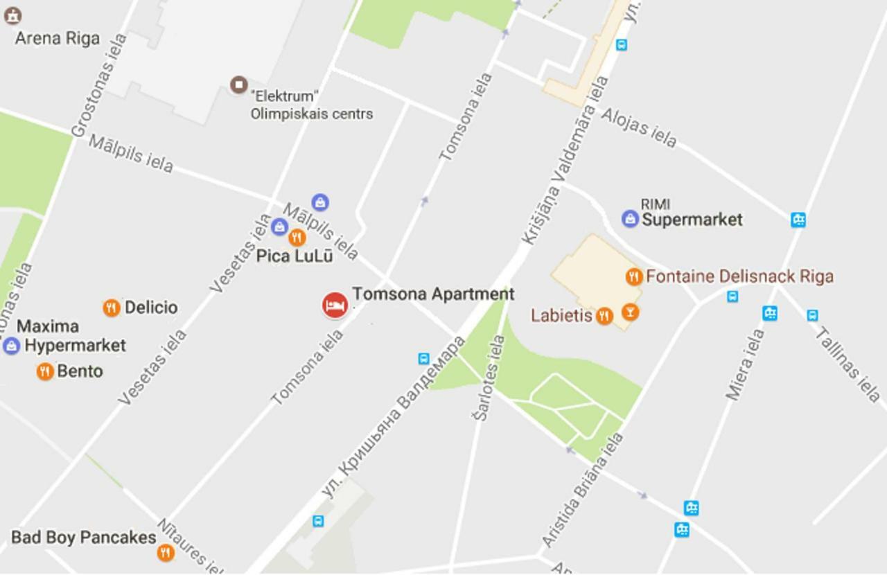 Tomsona Apartment Riga Center Luaran gambar